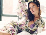 Gal Gadot enjoying herbal tea