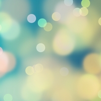 Blue green gimp bokeh