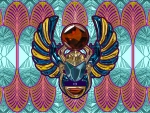 Art Deco Egyptian Scarab
