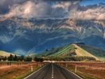 New Zealand mountains.