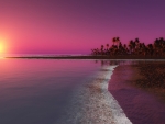 Purple sunset