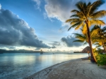 Sandy Beach at Bora Bora