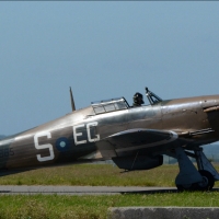 WW2 Hurricane Fighter