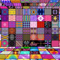 stained glass blocks