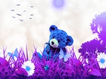 Blue Meadow Bear