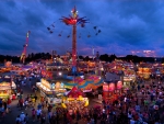 fair at night