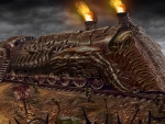 Dark Steampunk Train