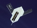 X-45A Underside with Weapons Bay door open