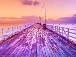 BOARDWALK at SUNSET