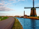 Dutch Windmill Riverside