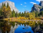 Beautiful scenery of Yosemite