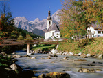 Church in Ramsau, Germany