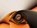 Abstract Orange