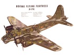 B-17G Cutaway Drawing