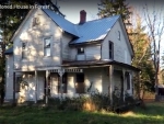 Creepy Abandoned House in Forest