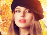 Beautiful Autumn Model