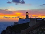 Lighthouse at Sunset