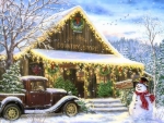 Snowy Country Store