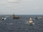 WORLD OF WARSHIPS Carrie  Strike Group 12 Standing NATO Maritime Group 1 PASSEX March 2012.