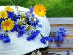 flowers and Hat