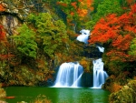 Autumn Waterfall
