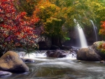 Autumn Waterfall