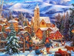 christmas scene