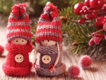 Cute Christmas Dolls