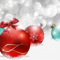 Christmas Snow Bokeh