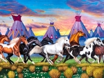 Native American Ponies