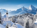 Winter in Bavarian Alps