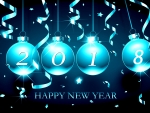 New Year in Blue