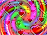 Colorful Valentine's Love
