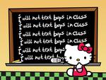 Hello Kitty Chalkboard