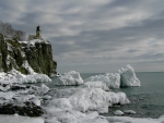 Lighthouse in Winter