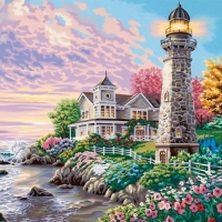 Spring Lighthouse