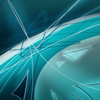 Turquoise abstract for Karen
