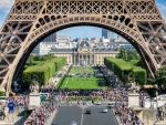 Paris under the Eiffel Tower