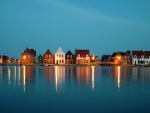Waterfront houses