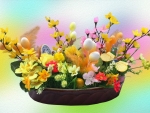 Easter Eggs ~ Spring Flowers