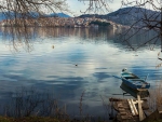Lake of Kastoria in Greece