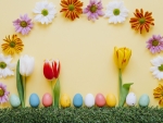 Easter Eggs ~ Spring Flowers