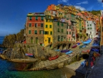 Riomaggiore,Cinque Terre,Italy