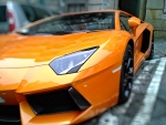 Bright Orange Lambo