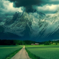 Road to the mountains