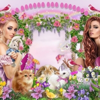 PINK EGGS FOR EASTER