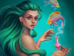 Mermaid witch