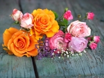 Colorful flower decoration