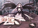 Suigintou and Megu