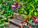 Beautiful Garden Bench